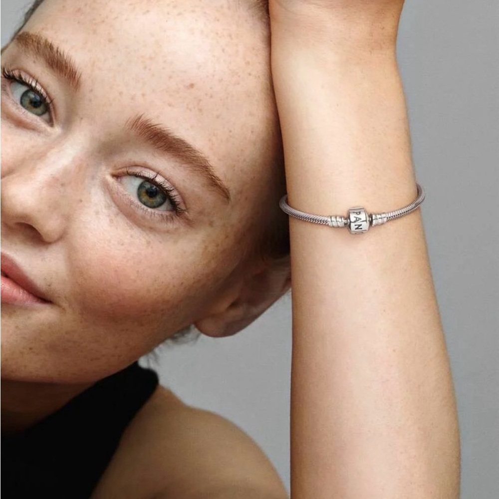 Pandora Moments Barrel Clasp Snake Chain Bracelet
Sterling silver - Picture 8 of 8